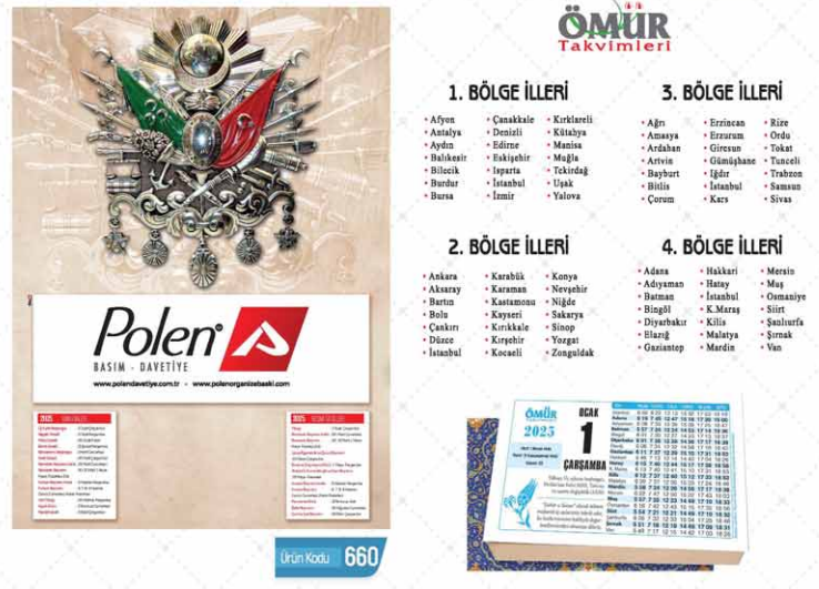 Takvim Baskı Hizmeti